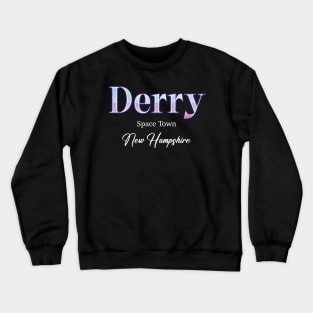 Derry Space Town New Hampshire Crewneck Sweatshirt